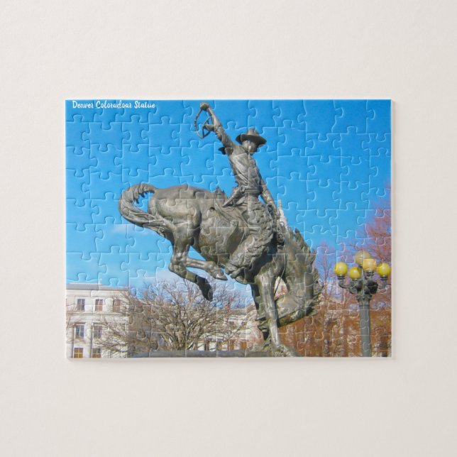 Denver Colorado Jigsaw Puzzle (Horizontal)