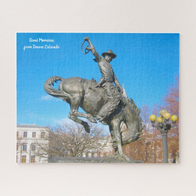 Denver Colorado Jigsaw Puzzle (Horizontal)