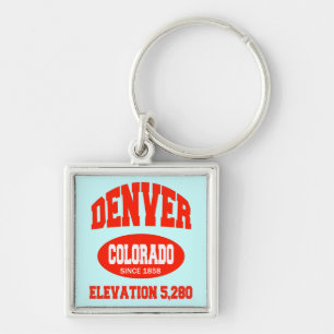 Denver Colorado Keychain