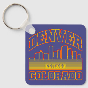 Denver,Colorado Keychain