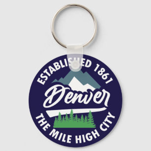Denver,Colorado Keychain
