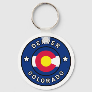 Denver Colorado Keychain