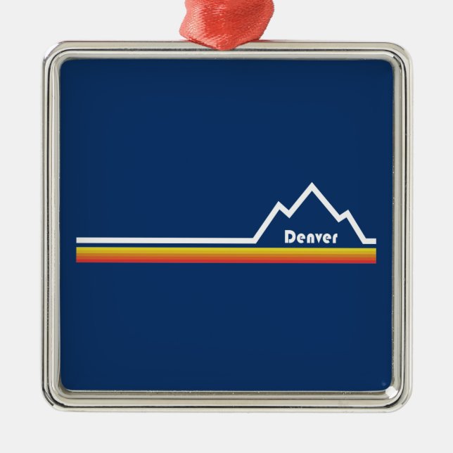 Denver, Colorado Metal Ornament (Front)