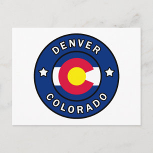 Denver Colorado Postcard