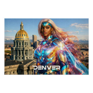 DENVER - COLORADO POSTER