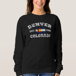 Denver Colorado Retro Vintage T-Shirt Sweatshirt
