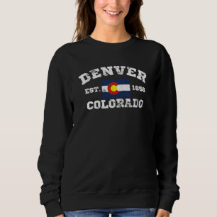 Denver Colorado Retro Vintage T-Shirt Sweatshirt