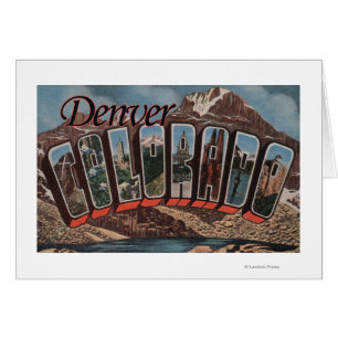Denver, Colorado - Scènes de grandes lettres