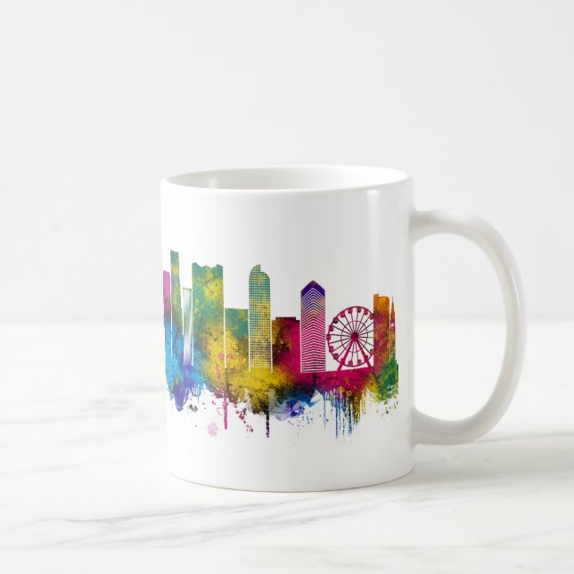 Denver Colorado Skyline Coffee Mug (Right)