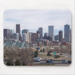 Denver, Colorado Skyline Mousepad