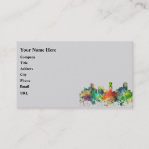 DENVER, COLORADO SKYLINE SP BUSINESS CARD