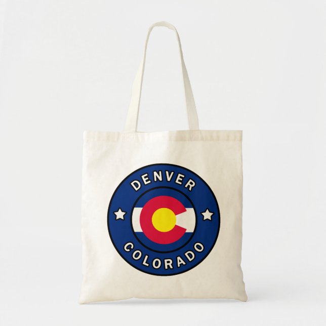Denver Colorado Tote Bag (Front)