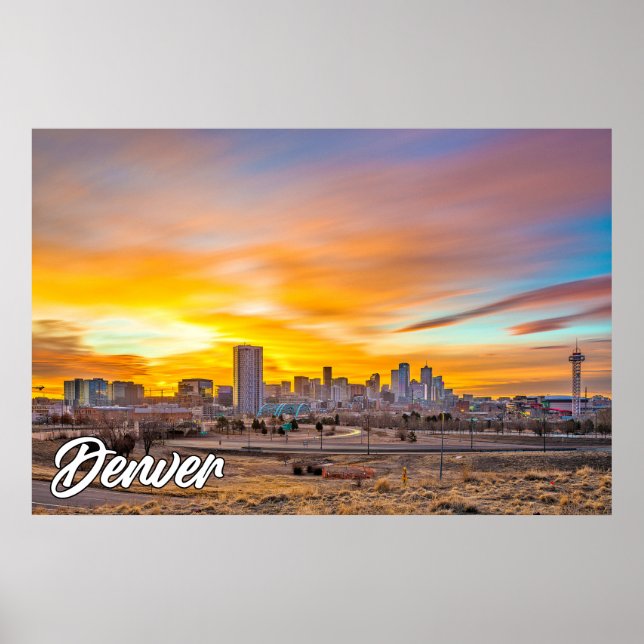 Denver, Colorado, USA Poster (Front)