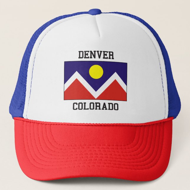 Denver, Colorado USA Trucker Hat (Front)