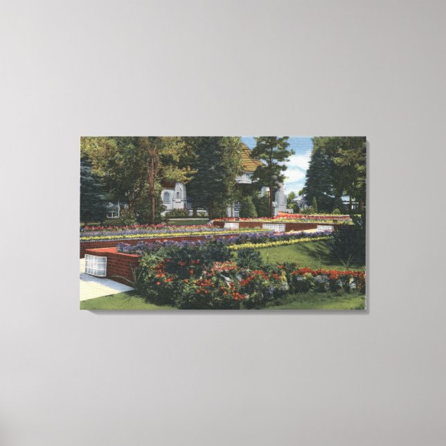 Denver, Colorado - View of Elitch Canvas Print (Front)