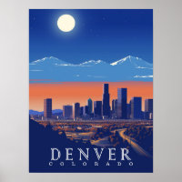 Denver, Colorado Vintage Travel