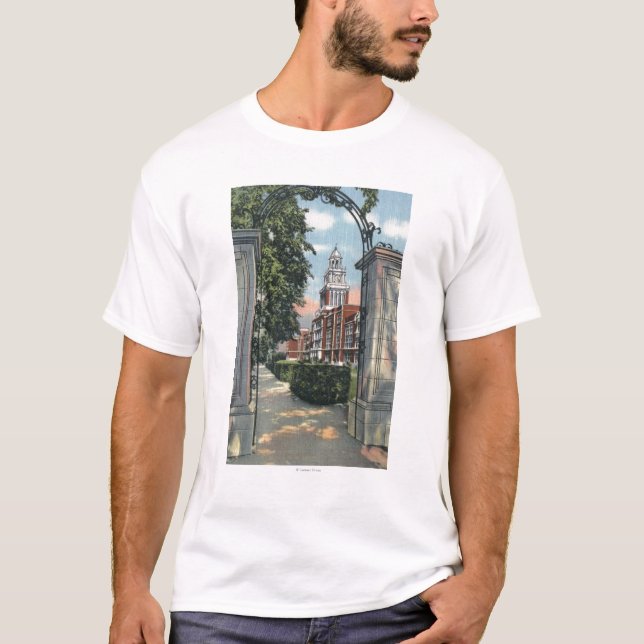 Denver, Colorado - Vista of East High School T-Shirt (Front)
