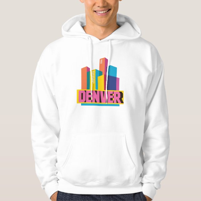 Denver In Design Hoodie (Front)
