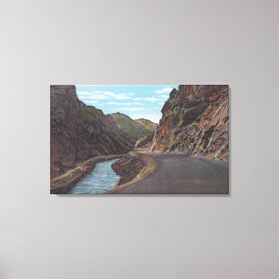 Denver Mountain Park, CO - Bear Creek Canyon Canvas Print