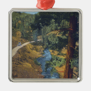 Denver Mountain Park, CO - Bear Creek Canyon Metal Ornament