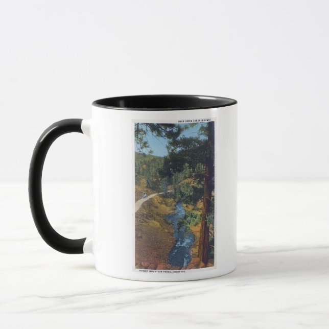 Denver Mountain Park, CO - Bear Creek Canyon Mug (Left)