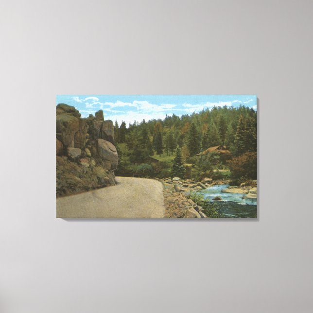 Denver Mountain Park, CO Canvas Print (Front)