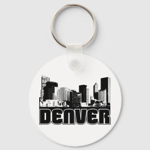 Denver Skyline Keychain