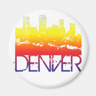 Denver Skyline Magnet