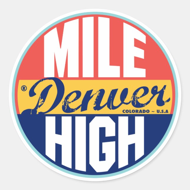 Denver Vintage Label (Front)