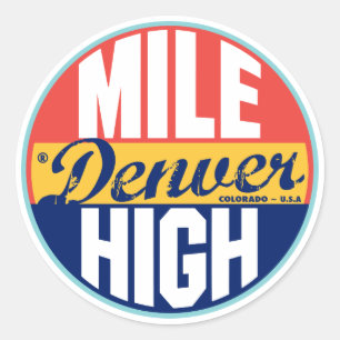 Denver Vintage Label