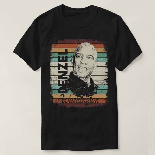 Denzel Washington T-Shirt (Design Front)