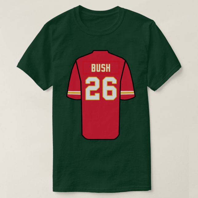 Deon Bush Jersey T-Shirt (Design Front)