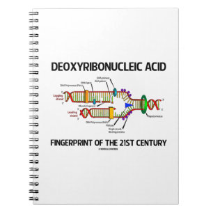 Deoxyribonucleic Acid Fingerprint Of 21st Century Notebook
