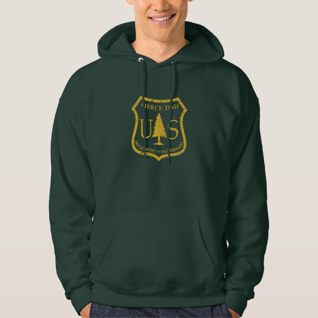 Département de style de Service Forestier de sweat (Devant)