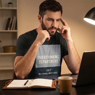 Département de suranalyse T-Shirt drôle