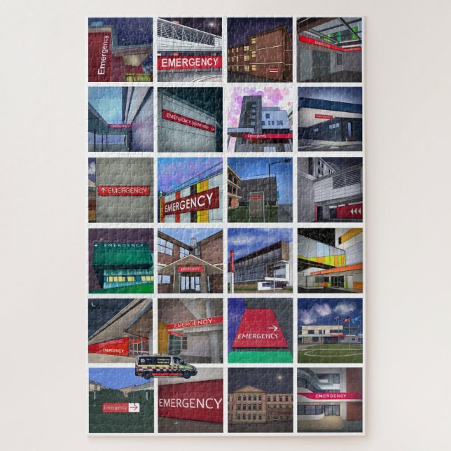 Département d'urgence Jigsaw Puzzle (Vertical)
