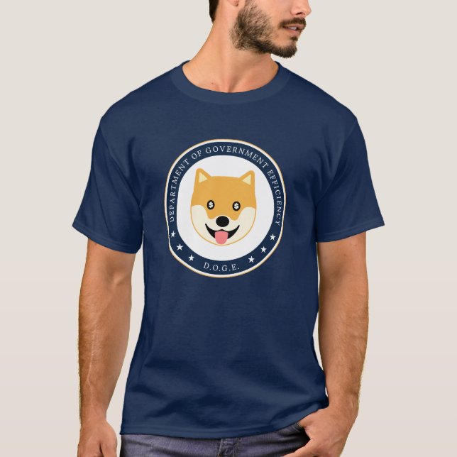 Department of Government Efficiency - D.O.G.E. T-Shirt (Front)