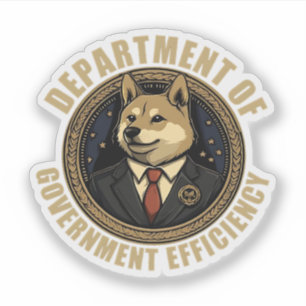 Department Of Government Efficiency Doge Dog