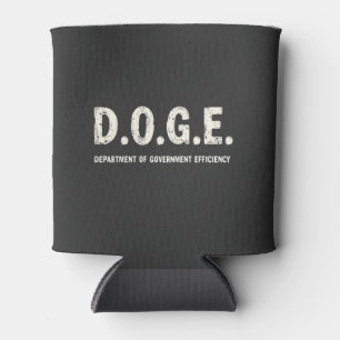 Department Of Government Efficiency Doge Dog   Can Cooler
