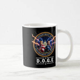 Department Of Government Efficiency Doge Trump 47t Coffee Mug