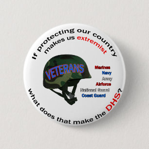 Department of Homland Senility 2 Inch Round Button