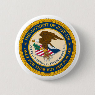 Department of Just-Us 2 Inch Round Button