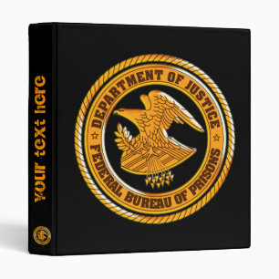 Department of Justice   Eagle Binder