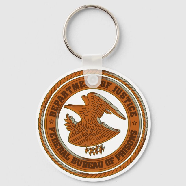 Department of Justice | Eagle Keychain (Front)