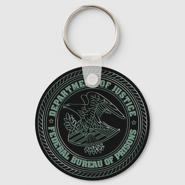 Department of Justice | Eagle Keychain (Front)