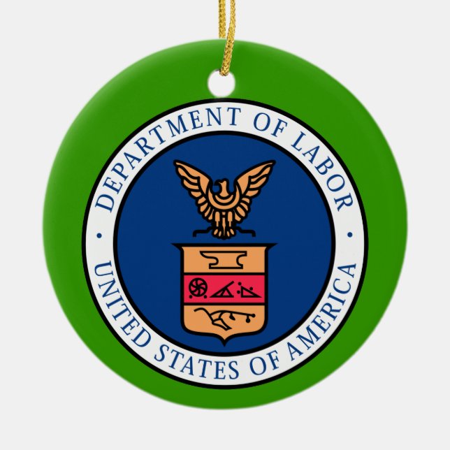 Department of the Labour Ornament (Front)