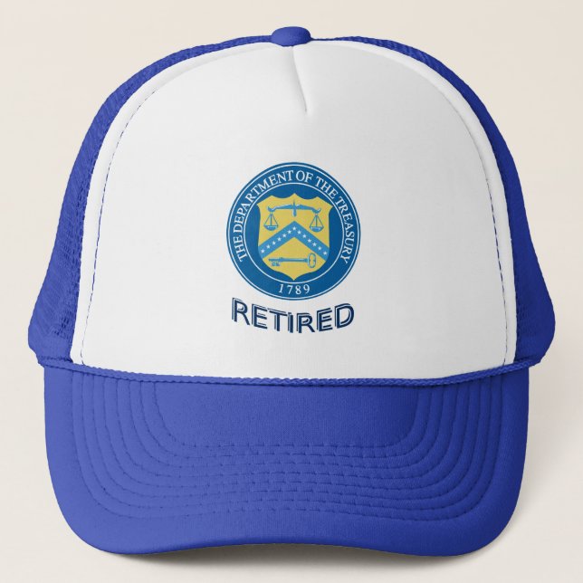 Department of the Treasury Retired Hat (Front)