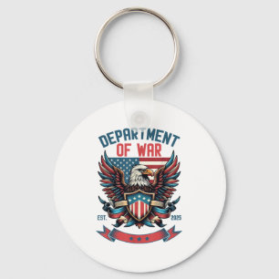 Department Of War Established 2025 Dow  Keychain