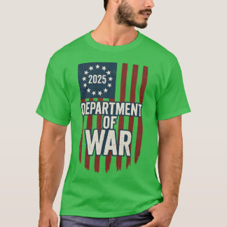 Department of War Established 2025 T-Shirt