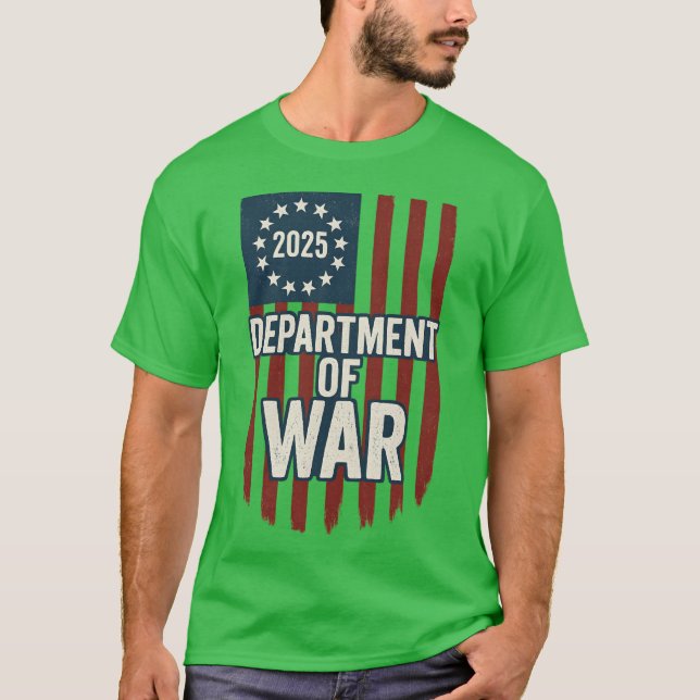 Department of War Established 2025 T-Shirt (Front)